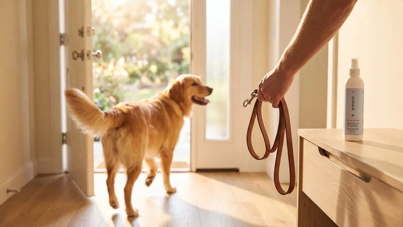 Hypochlorous Pet Spray after walks